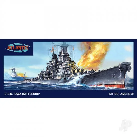 Atlantis Models 1:535 USS Iowa BB-61 Battaleship — image 2 of 6