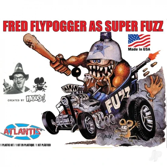 Atlantis Models Fred Flypogger as Superfuzz Stanley Mouse — image 2 of 3