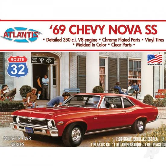 Atlantis Models 1:32 1982 Z/28 Chevy Camaro Route 32 — image 2 of 2