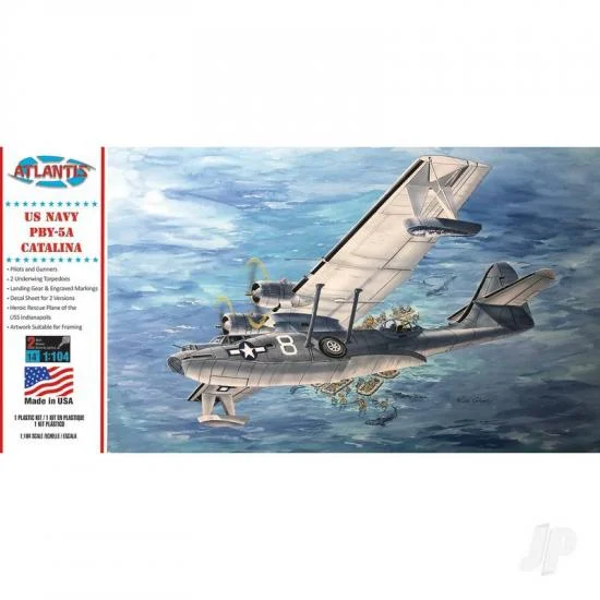 Atlantis Models 1:104 PBY-5A Catalina US NAVY Seaplane — image 1 of 3