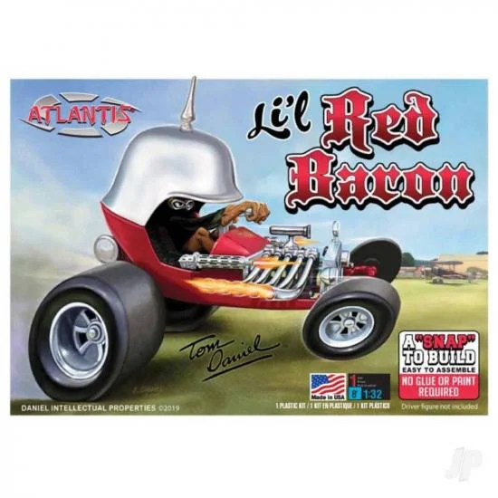 Atlantis Models 1:32 Snap Lil Red Baron Tom Daniel — image 2 of 3