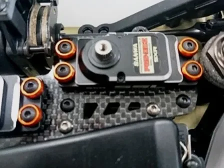 M3 Flat Head Washer (4) Orange — image 2 of 2