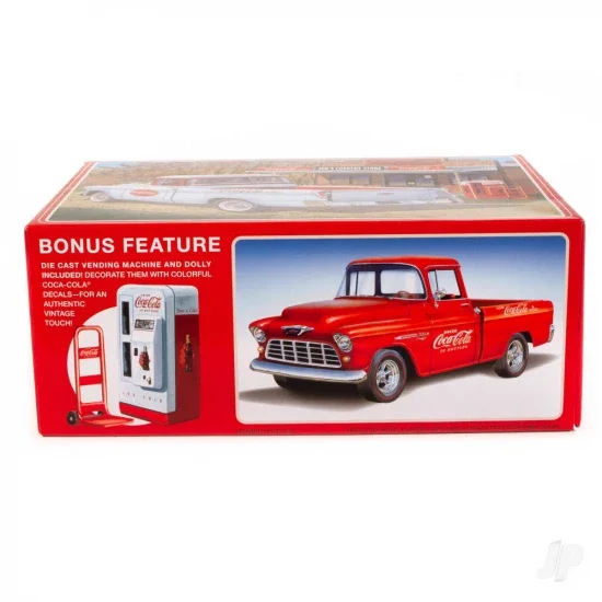 AMT 1955 Chevy Cameo Pickup (Coca-Cola) &mdash; image 6 of 7