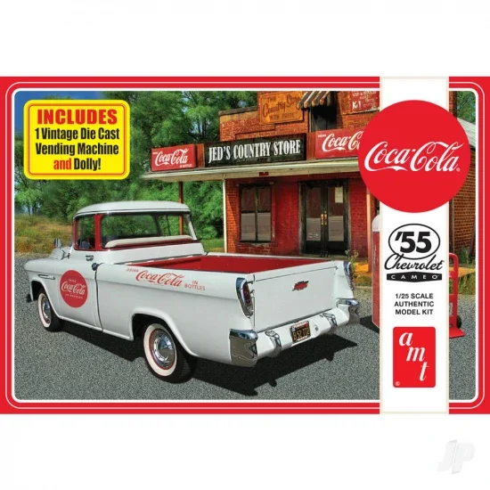 AMT 1955 Chevy Cameo Pickup (Coca-Cola) &mdash; image 2 of 7