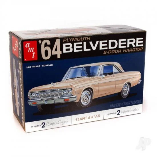 AMT 1964 Plymouth Belvedere (w/Straight 6 Engine) 2T — image 2 of 5
