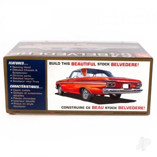 AMT 1964 Plymouth Belvedere (w/Straight 6 Engine) 2T — image 3 of 5