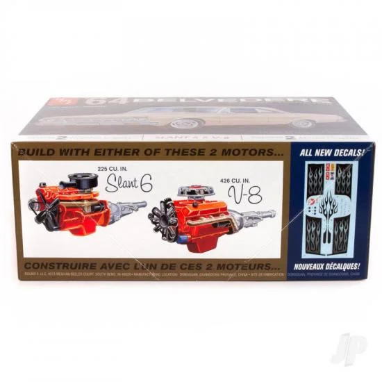 AMT 1964 Plymouth Belvedere (w/Straight 6 Engine) 2T — image 4 of 5