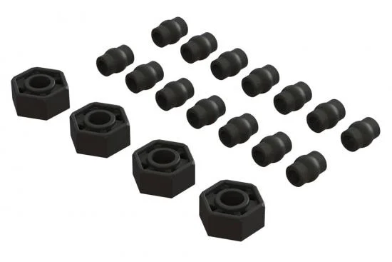 ARAC8068 Arrma Composite Pivot Ball + Hex Set &mdash; image 2 of 3