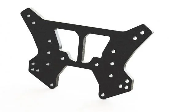 ARAC9077 Arrma Aluminium Rear Shock Tower Rs (Black) &mdash; image 2 of 2