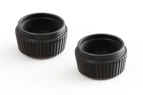 ARAC8967 Arrma Aluminium Lower Shock Cap (Black) (2Pcs) — image 2 of 2