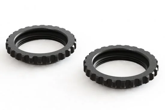 ARAC8964 Arrma Aluminium Shock Collar (Black) (2Pcs) — image 2 of 3