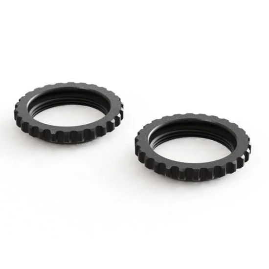 ARAC8964 Arrma Aluminium Shock Collar (Black) (2Pcs) — image 1 of 3
