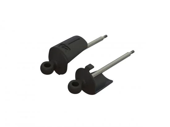 ARAC9090 Shock Shaft Eyelet/Spring Perch Set RR(2) — image 1 of 2