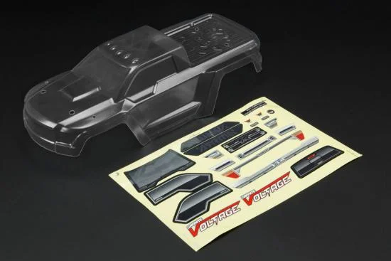 ARAC3328 Arrma Granite Voltage Clear Bodyshell (Inc. Decals) — image 2 of 5