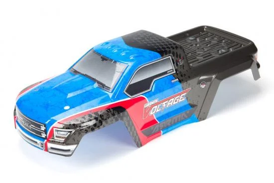 ARAC3327 Arrma Granite Voltage Mega SRS Painted Decaled Trimmed Body (Blue/Black) — image 2 of 2