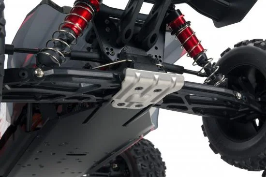 Arrma 6S Stainless Steel Rear Skid Plate — image 2 of 3