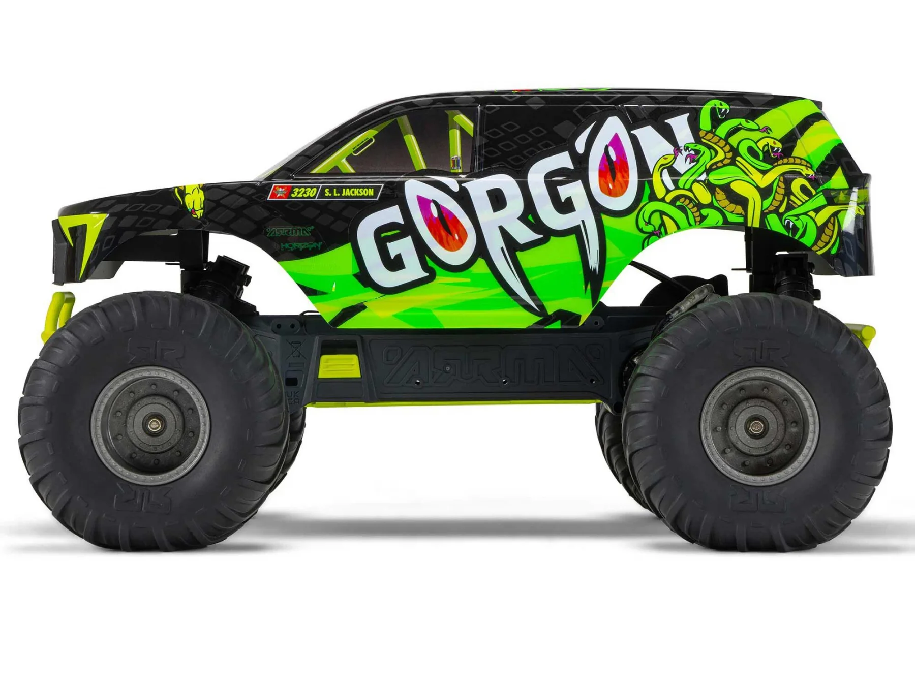 Arrma Gorgon MT - RTR With Battery + Charger - Yellow