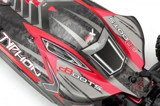 Body Painted w/Decals Typhon 6S Black/Red — image 2 of 2