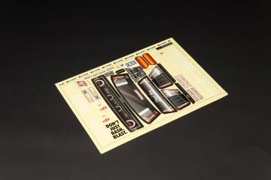 Infraction 6S BLX Clear Bodyshell (inc. Decals) &mdash; image 2 of 4