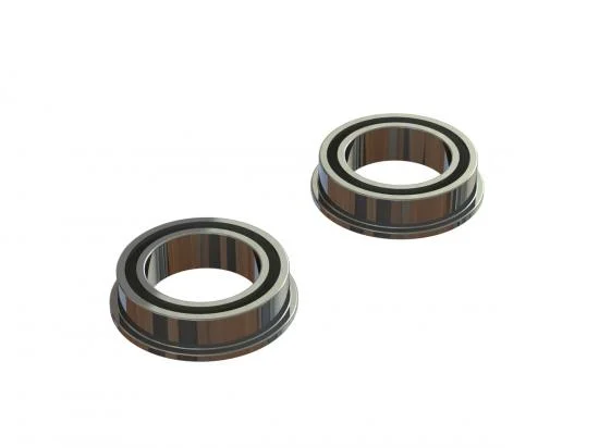 Flange Ball Bearing 10x15x4mm 2RS (2) — image 1 of 2