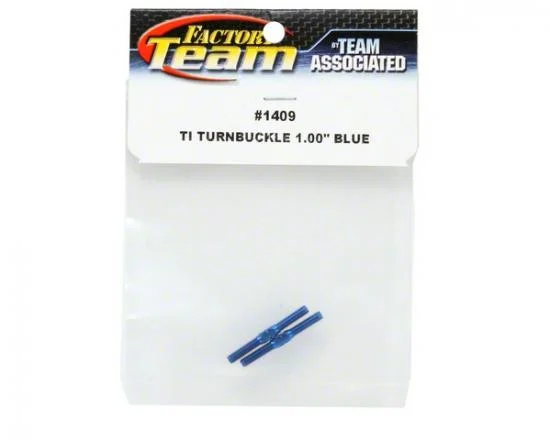 FT Blue Titanium Turnbuckles - 1.00 Inch/25.5mm — image 2 of 3