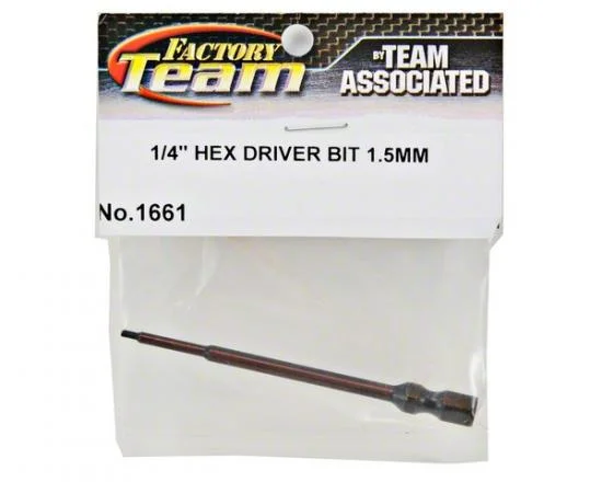 Associated Factory Team Power Tool Bit - 1.5mm Standard Tip — image 2 of 2