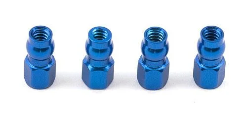 FT Blue Aluminium Shock Bushing - standard — image 1 of 2