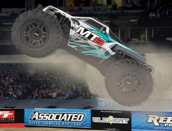 Team Associated Rival MT8 Brushless - Teal — image 12 of 12