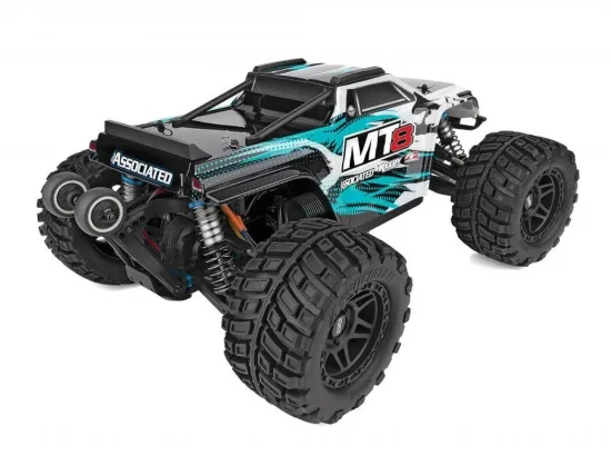 Team Associated Rival MT8 Brushless - Teal — image 10 of 12