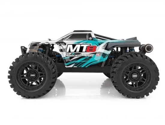 Team Associated Rival MT8 Brushless - Teal — image 9 of 12