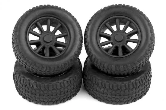 Associated Sc28 Wheels + Tyres Mounted — image 2 of 2