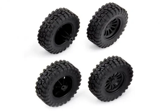 Associated Mt28 Wheels + Tyres Mounted (F + R) — image 2 of 2