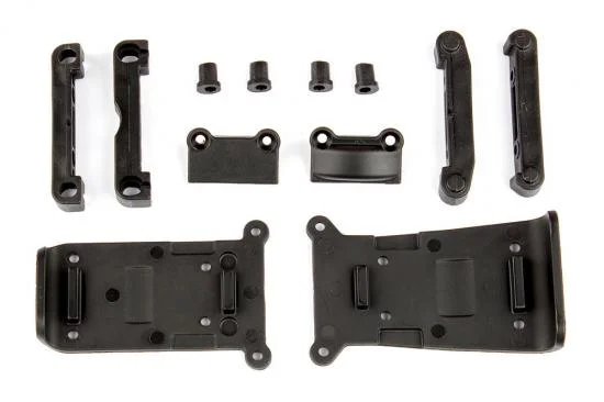 Associated Reflex 14B/14T Skid Plates And Arm Mounts Set — image 2 of 2