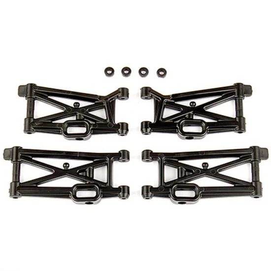 Associated Reflex 14B/14T Front + Rear Arms + Spacers — image 1 of 2