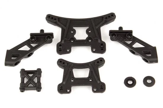 Associated Reflex 14B/14T Wing Mount - Front/Rear Shock Towers — image 2 of 2