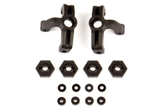 Associated Reflex 14B/14T Steerign Blocks + Wheel Hexes &mdash; image 2 of 2