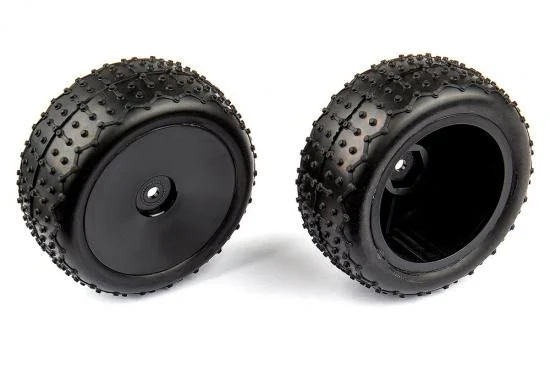 Associated Reflex 14B Narrow Mini Pin Tyres - Mounted — image 2 of 2