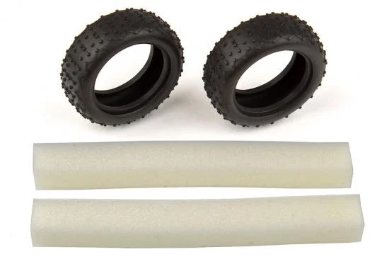 Associated Reflex 14B Narrow Mini Pin Tyres W/Inserts &mdash; image 2 of 2