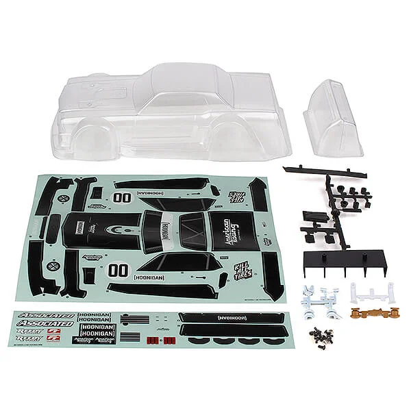 Team Associated Reflex 14R Hoonicorn Body Set Clear — image 1 of 2