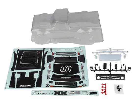 Team Associated Reflex 14R Hoonitruck Body Set Clear — image 2 of 2