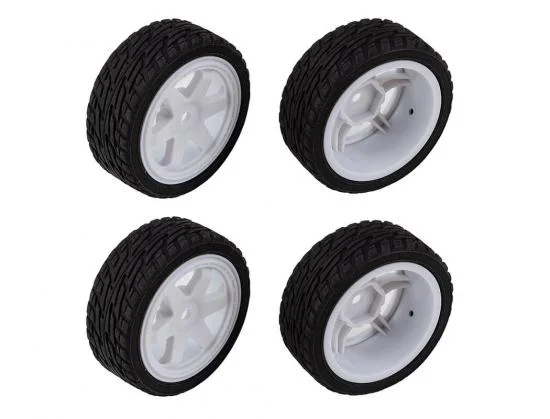 Team Associated Reflex 14R Hoonitruck Wheels/Tyres Rubber &mdash; image 2 of 2