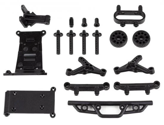 Team Associated Reflex 14Mt Bumper - Wheelie Bar - Body Mount Set — image 2 of 2