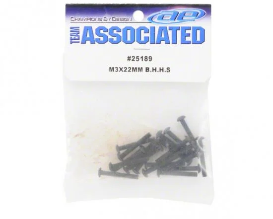 M3 X 22 Button Head Hex Screw — image 2 of 3