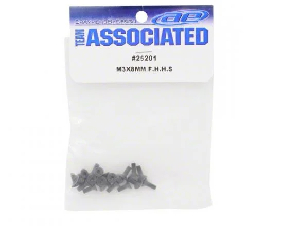 M3 X 8 Flat Head Hex Screw &mdash; image 2 of 3