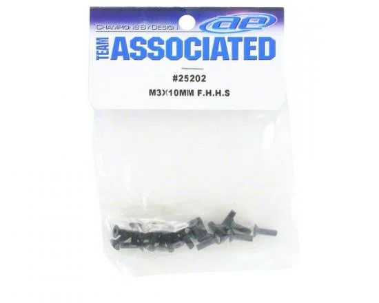 M3 X 10 Flat Head Hex Screw — image 2 of 3