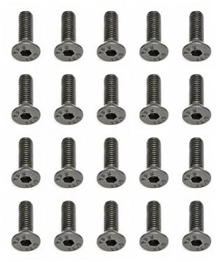 M3 X 10 Flat Head Hex Screw — image 1 of 3