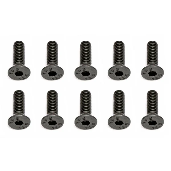 M3 X 10 Flat Head Hex Screw