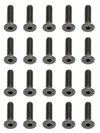 M3 X 12 Countersink Head Hex Screw (20)