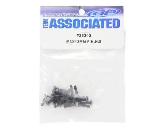 M3 X 12 Countersink Head Hex Screw (20) — image 2 of 2