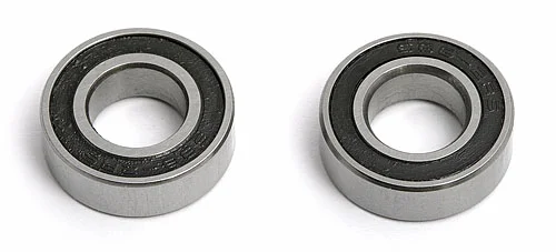 8 X 16 X 5 Ball Bearings (2) Rubber Sealed — image 1 of 2
